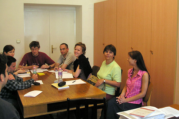 Meeting at the Reserach Seminar. 15 June 2004. Meeting at the Reserach Seminar. 15 June 2004.