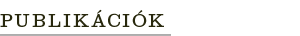 Publik�ci�k
